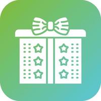 Gift Box Vector Icon Style