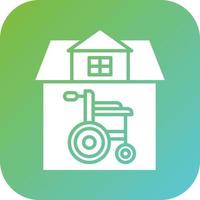 Hospice Vector Icon Style