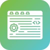 Programming Vector Icon Style