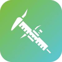 Vernier Caliper Vector Icon Style