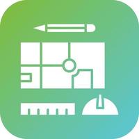 Engineering Sketch Vector Icon Style