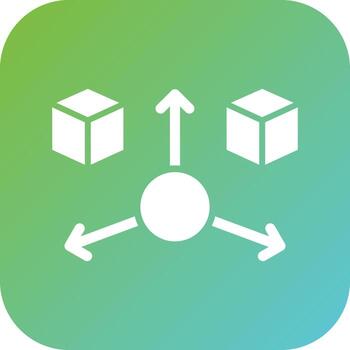 3d Modeling Vector Icon Style