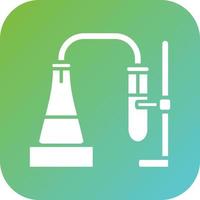 Chemical Experiment Vector Icon Style