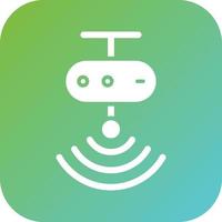 Motion Sensor Vector Icon Style