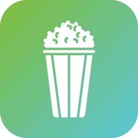 Popcorn Vector Icon Style