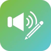 Audio Editing Vector Icon Style