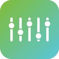 Audio Mixing Vector Icon Style