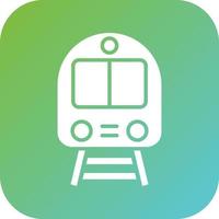 Train Vector Icon Style
