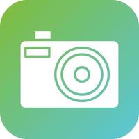 Compact Camera Vector Icon Style