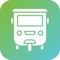 Tuk Tuk Vector Icon Style