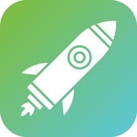 Rocket Vector Icon Style