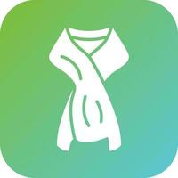 Scarf Vector Icon Style