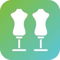 Mannequin Vector Icon Style