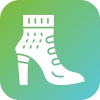 Women Shoes Vector Icon Style