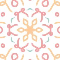 Abstract kaleidoscope background. Beautiful kaleidoscope seamless pattern. Multicolor mosaic texture. Seamless kaleidoscope texture. Unique kaleidoscope design vector