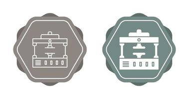 Machine Press Vector Icon