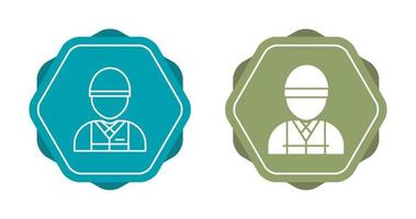 Industry Worker Vector Icon