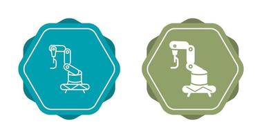 Industrial Robot Vector Icon