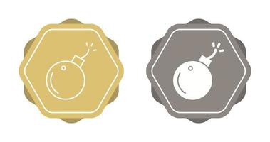 Exploding Cannon Ball Vector Icon