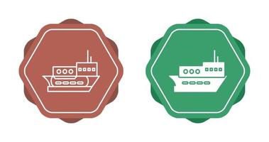 Delivery Ship Vector Icon