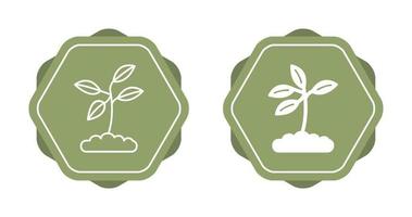 icono de vector de planta