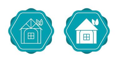 Eco friendly House Vector Icon