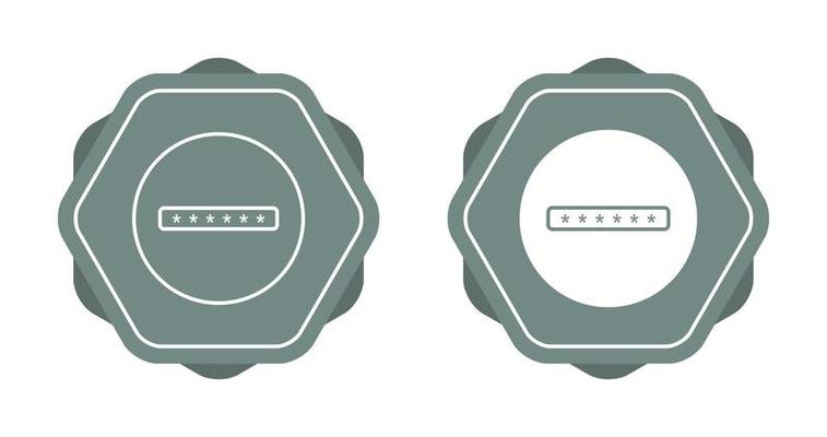 Password field Vector Icon