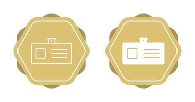 Identity Card Vector Icon