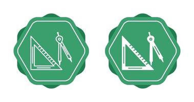 Set Square Vector Icon