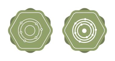 Atomic Structure Vector Icon