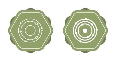 Atomic Structure Vector Icon