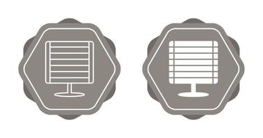 Infrared Heater Vector Icon