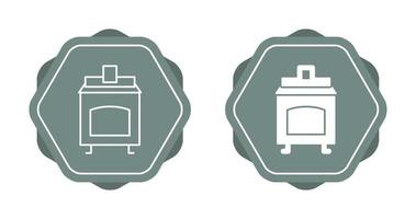 Coal Furnace Vector Icon