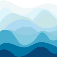 background with waves vector