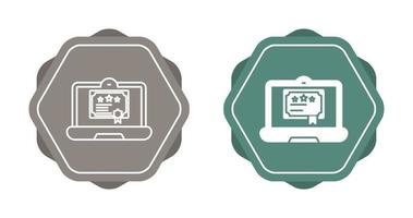 Digital Certificate Vector Icon