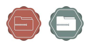 Zip File Vector Icon