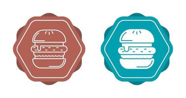 icono de vector de hamburguesa