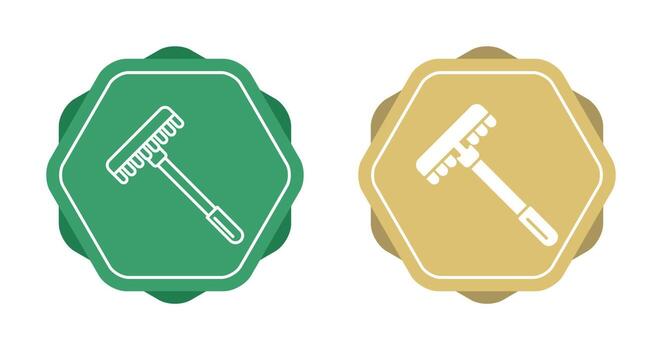 icono de vector de rastrillo