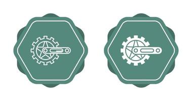 Crankset Vector Icon