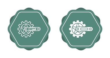 Crankset Vector Icon