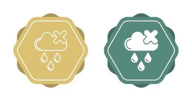 No Rain Vector Icon