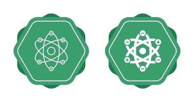 Atom Structure Vector Icon