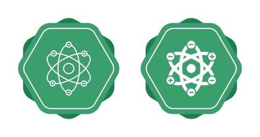 Atom Structure Vector Icon