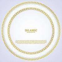 Islamic background design good use for card banner pattrern and more vector