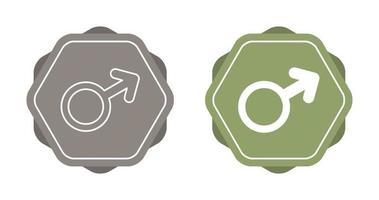 Male Sign Vector Icon