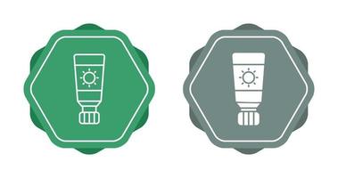Sunscreen Vector Icon