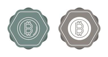 Bitcoin Vector Icon