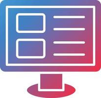 Vector Design Blog Icon Style