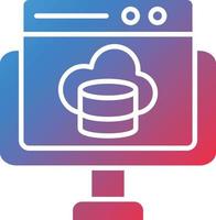 Vector Design Cloud Computing Icon Style