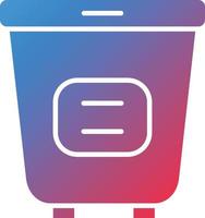 Vector Design Laundry Basket Icon Style